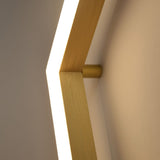 LED-Deckenleuchte Hexa flach modern s.luce