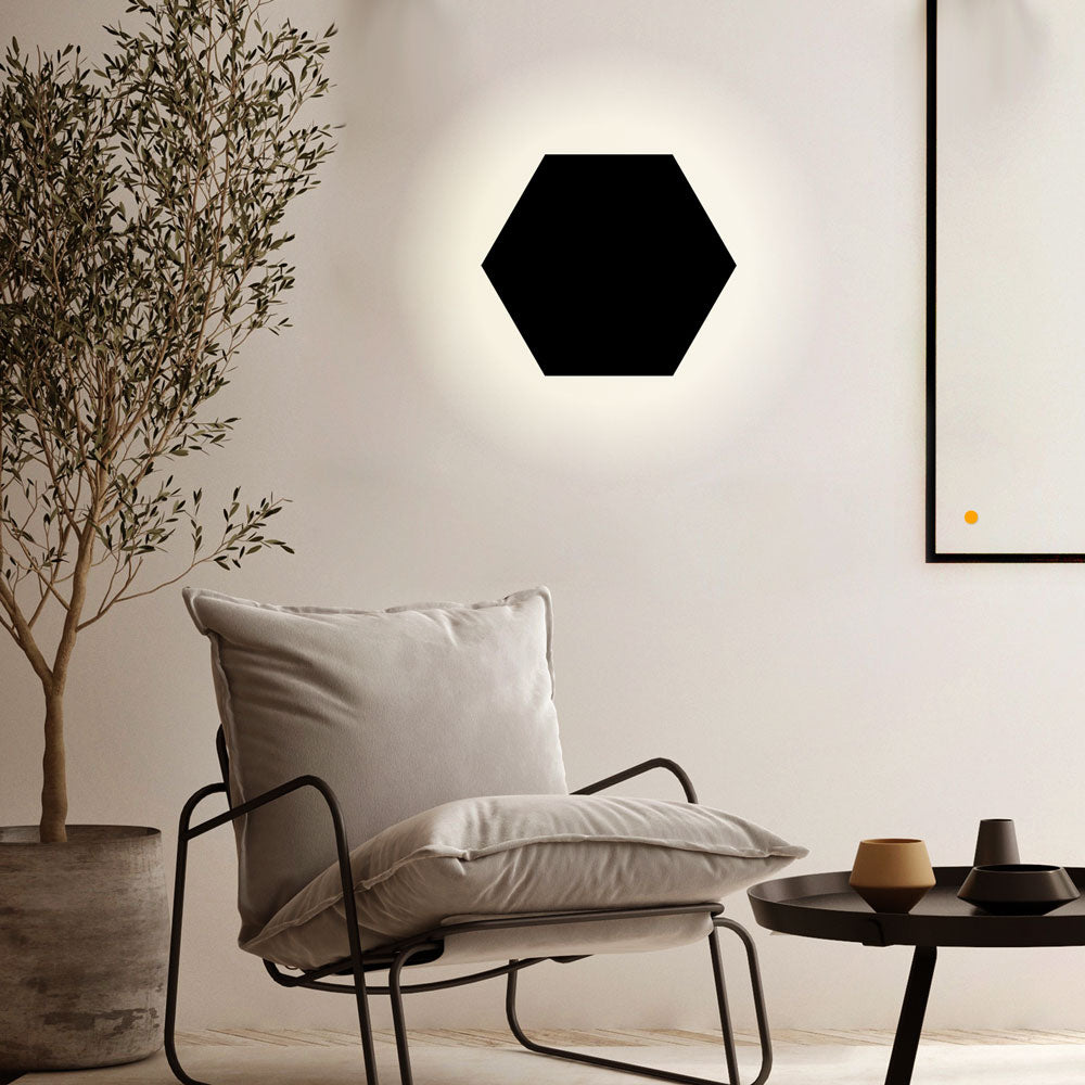 Hive indirect LED wall light