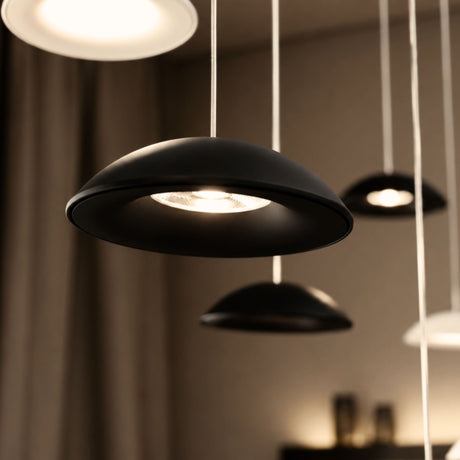 s.luce Santa Air LED-Hängeleuchte Ø 11cm Dimmbar