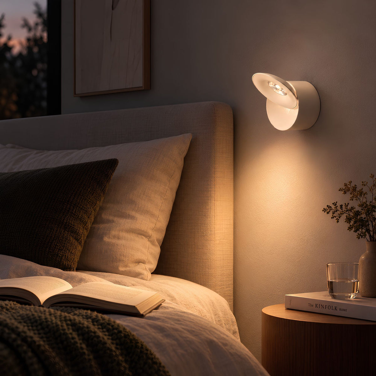 s.luce Santa Neo lampada da parete e da tavolo a batteria LED 