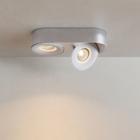 s.luce Santa Duo LED-loftlampe, drejelig, 2 lyskilder 