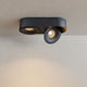 s.luce Santa Duo LED faretto da superficie orientabile e dimmerabile 
