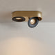 s.luce Santa Duo LED faretto da superficie orientabile e dimmerabile 