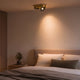 s.luce Santa Duo LED faretto da superficie orientabile e dimmerabile 