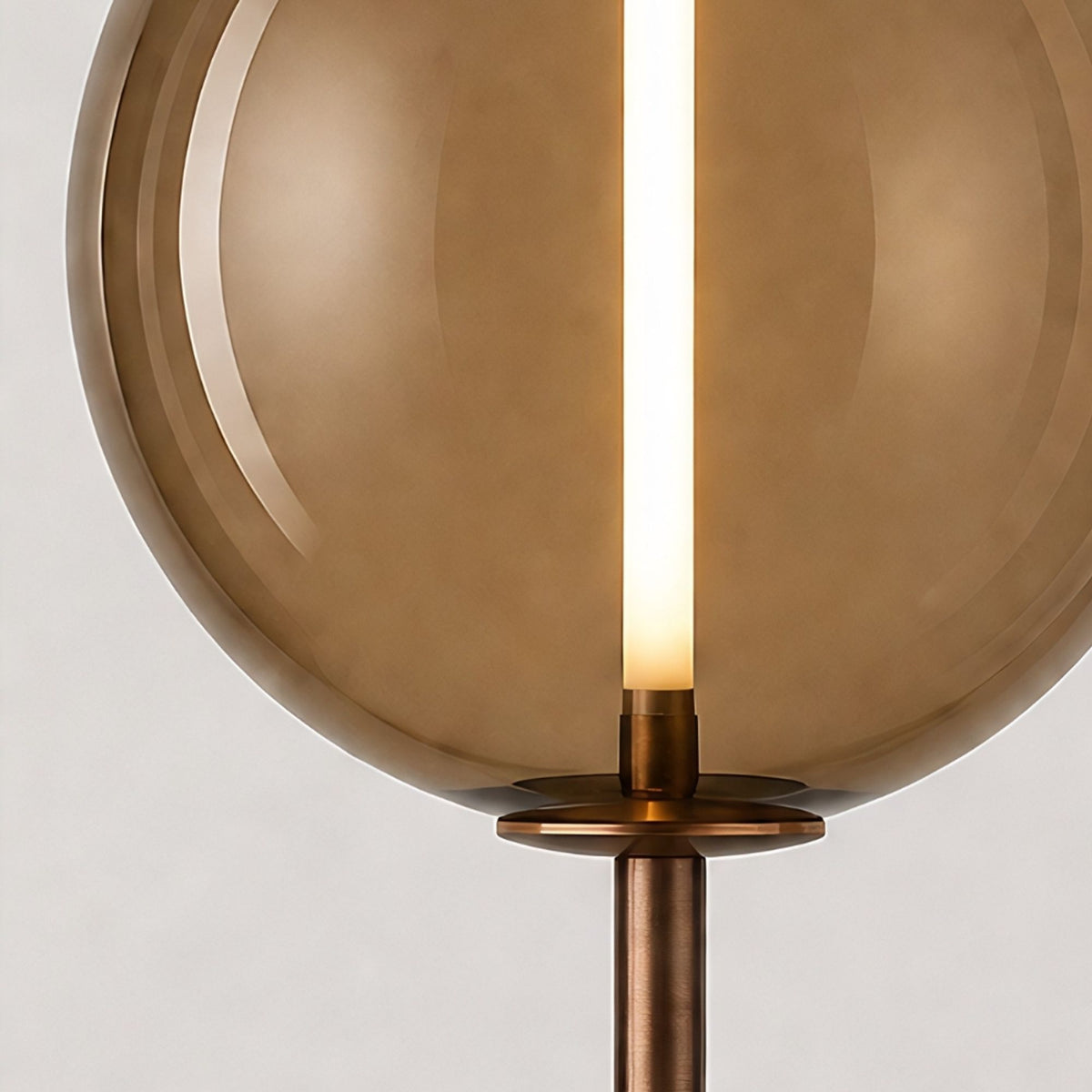 s.luce Mira LED Design glass table lamp 55cm 