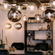 s.luce Orb glazen bol hanglamp 150cm ophanging zwart