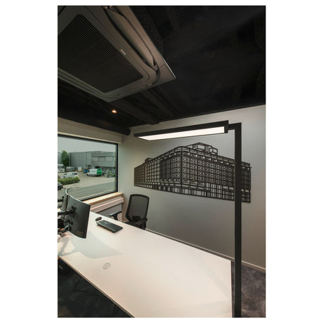 LED-Stehleuchte Worklight Pro Touchdimmer und Sensorsteuerung