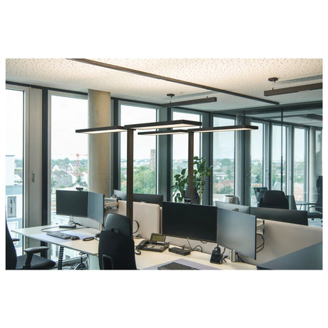 LED-Stehleuchte Worklight Pro mit Touchdimmer und Sensor