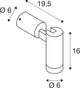 Buitenwandlamp S-Tube IP65 