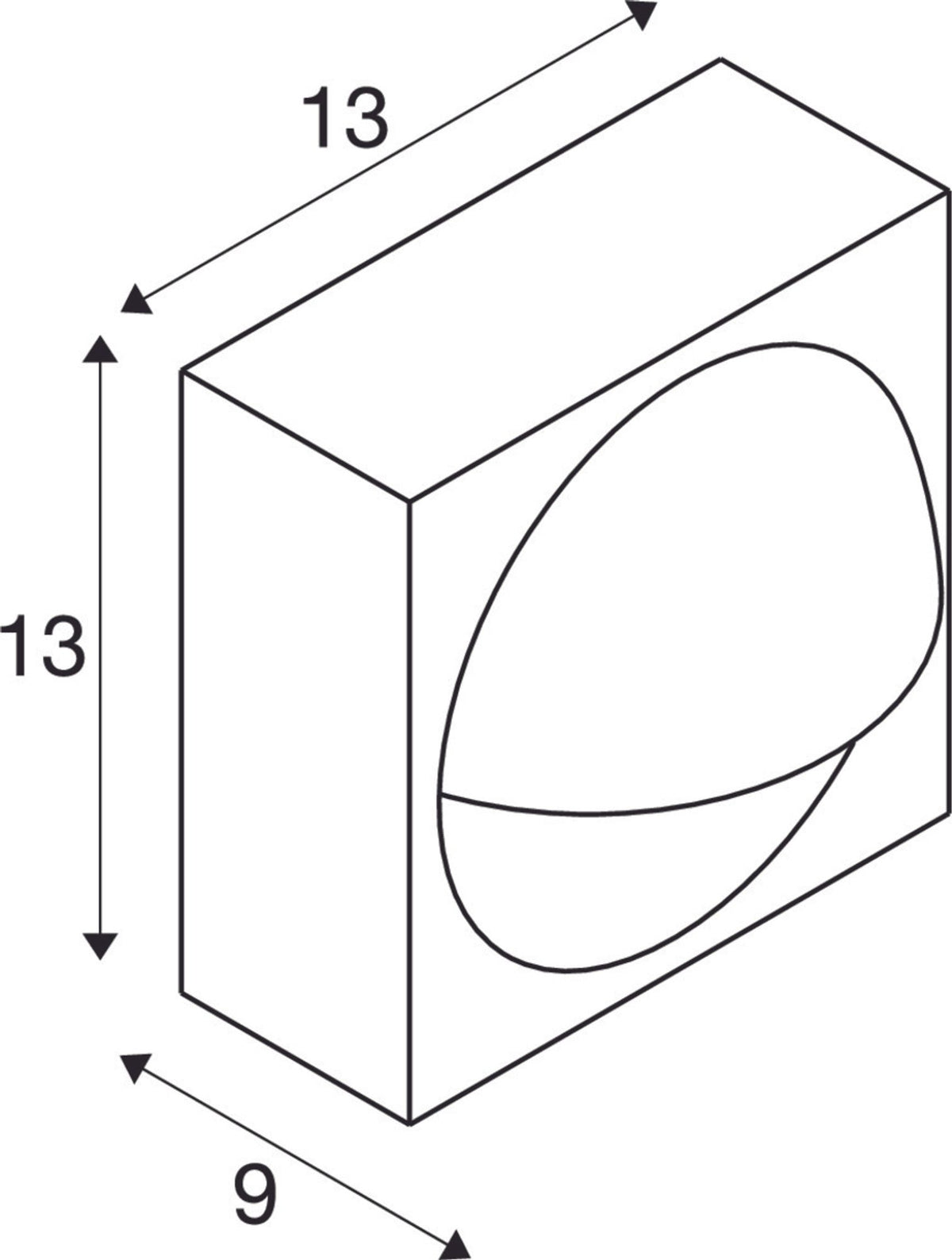 LED-Außenwandleuchte Lid I drehbarer Leuchtenkopf CCT IP65