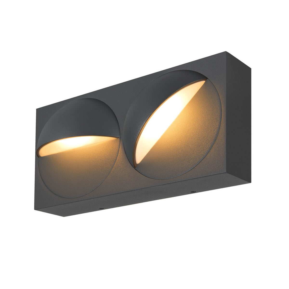 LED-Außenwandleuchte Lid I schwenkbar IP65