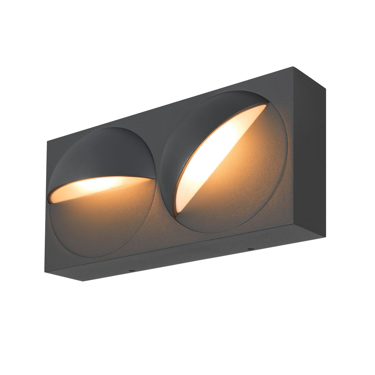 LED-Außenwandleuchte Lid I schwenkbar IP65