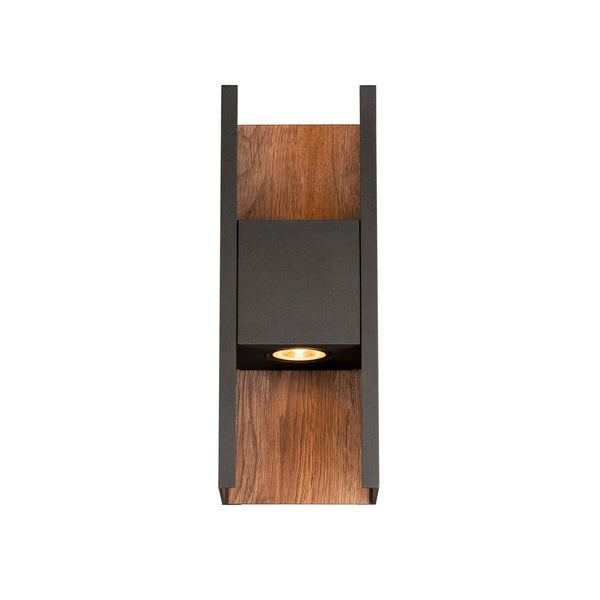 LED-Zewnętrzna lampa ścienna Flatt II ściemnialna IP65 