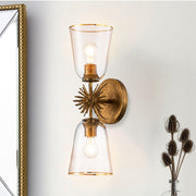 Wandleuchte Staring 2-flammig Gold (1)