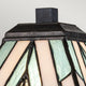 Table lamp Alderley 1-light Tiffany glass bronze 35 cm (2)