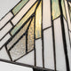 Table lamp Alderley 1-light Tiffany glass bronze 35 cm (6)