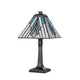 Table lamp Alderley 1-light Tiffany glass bronze 35 cm (8)