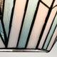 Wall light Alderley 2-light Tiffany glass bronze 31 cm (3)
