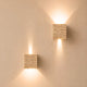 s.luce Travea LED Wandleuchte aus Travertin-Stein