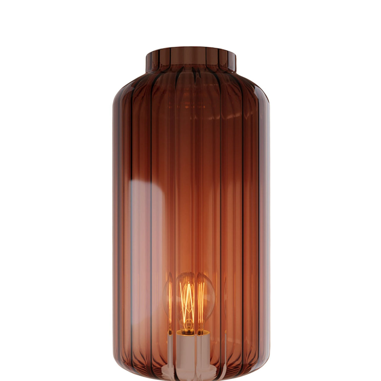 s.luce Velo Stehlampe Travertin-Stein 180cm Weiß