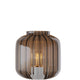 s.luce Velo Stehlampe Travertin-Stein 180cm Weiß