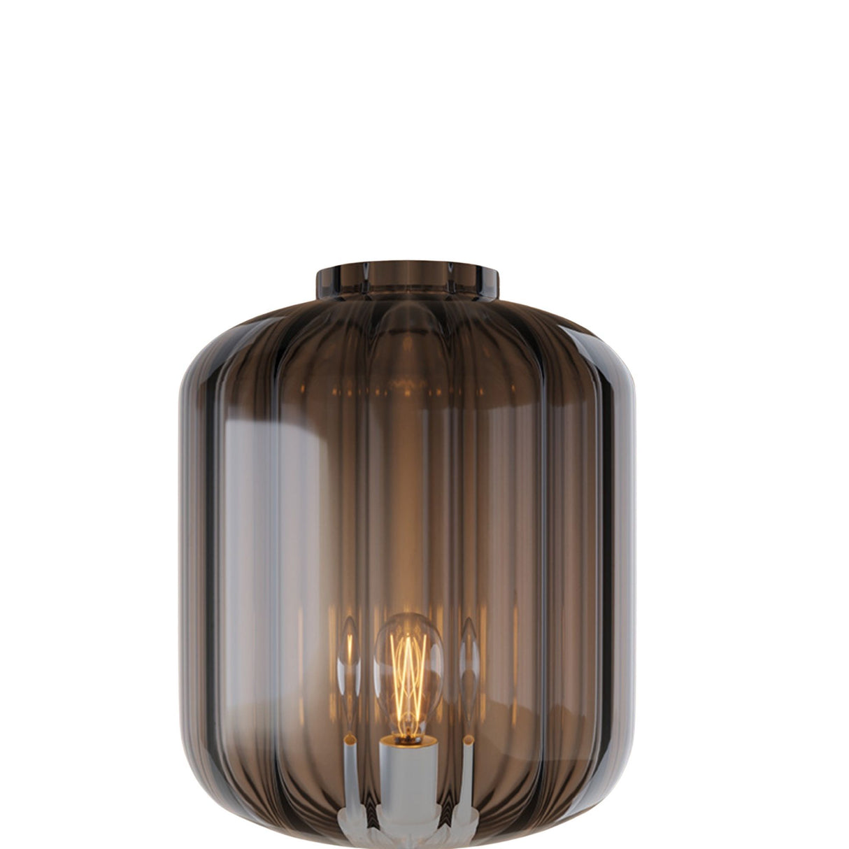 s.luce Velo Stehlampe Travertin-Stein 180cm Weiß