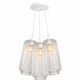 s.luce Velo Cluster glas-pendellampe med 3 lyskilder 3x18 cm 