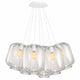 s.luce Velo Cluster glaspendel med 7 lyskilder 7x25 cm 