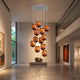 s.luce Velo 12-lys gallerilampe Ø 80cm baldakin Ø 20cm