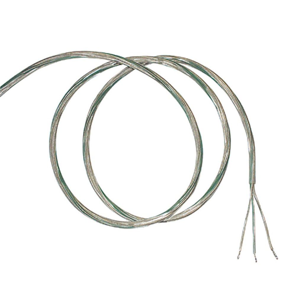 Transparentes Lampenkabel 3 x 0,75mm mit 1 Meter Länge für Lampenverlängerung.