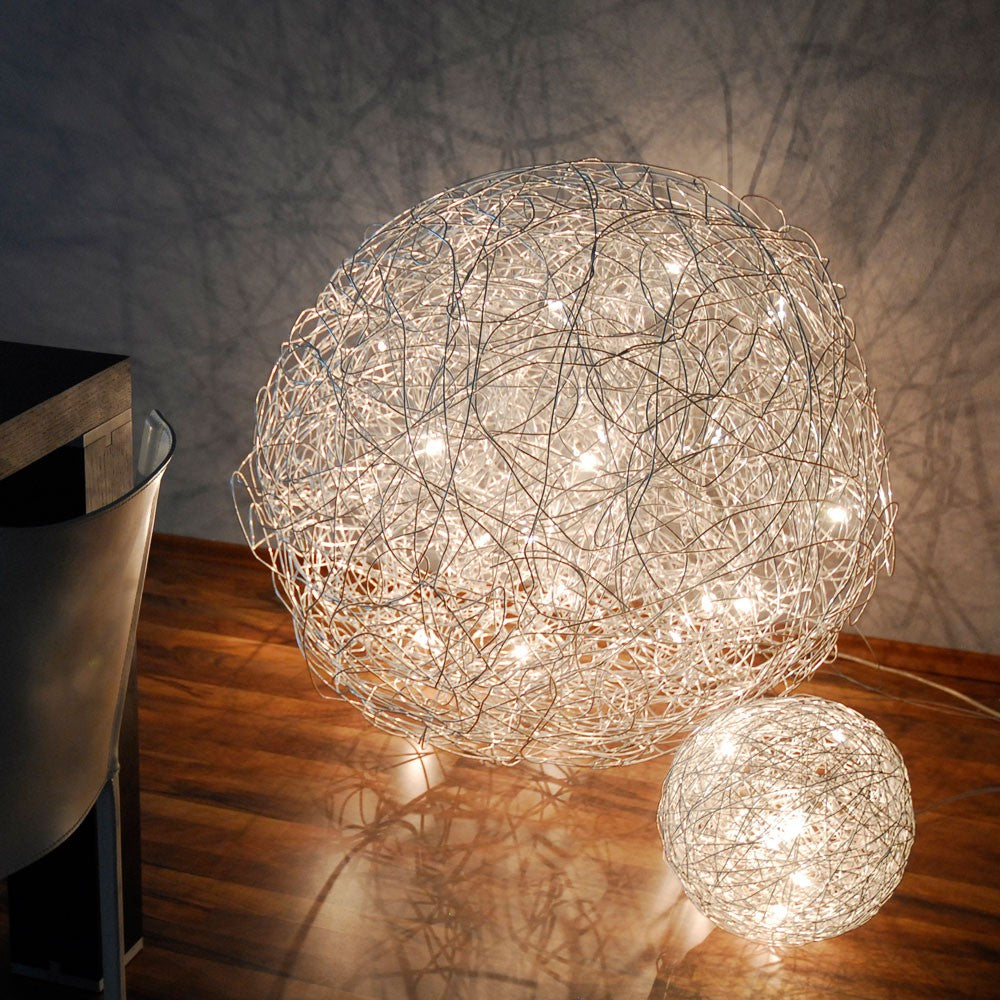 S.luce mesh xxl filo a led sfera Ø 90 cm Luce sospesa