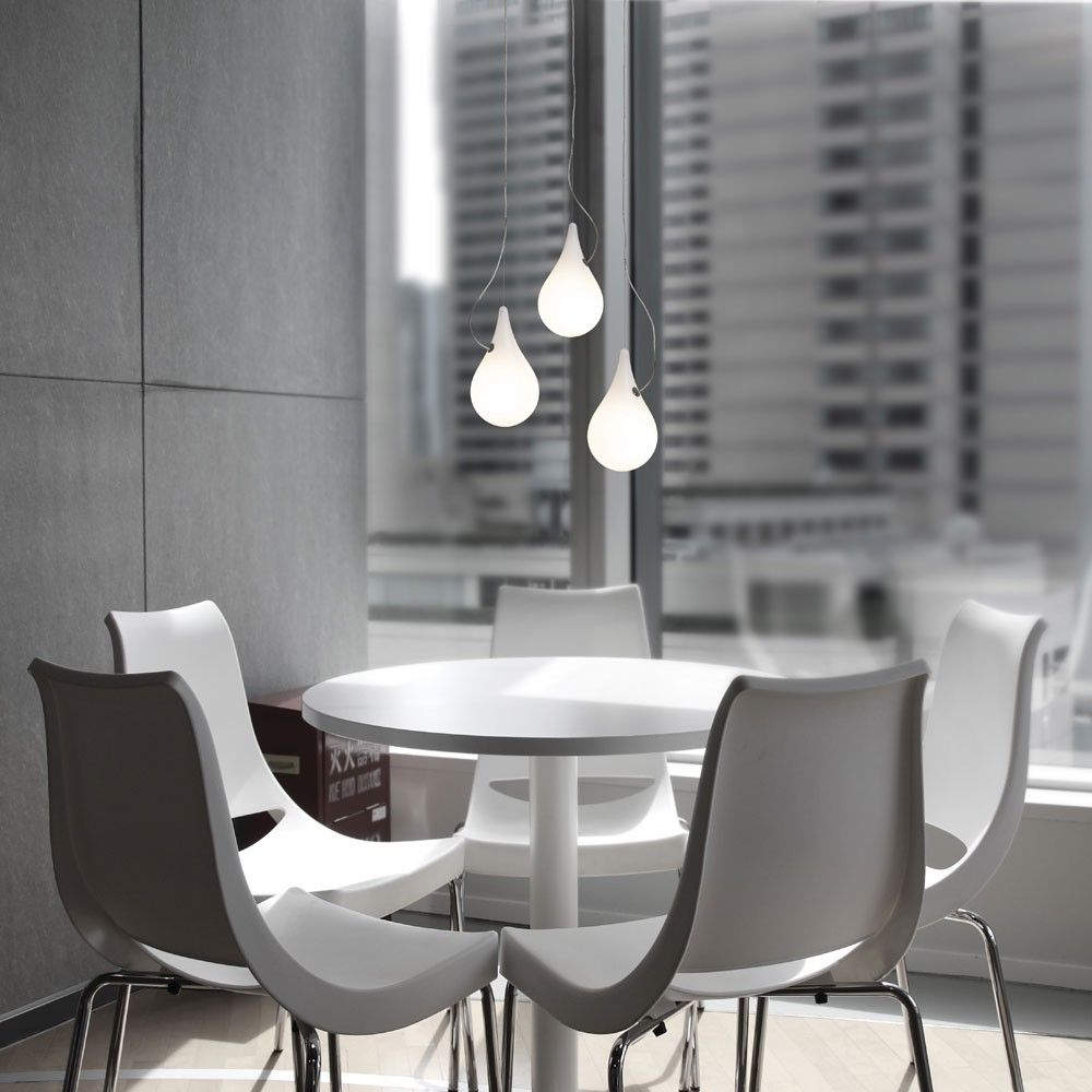Drop-2XS LED Hängelampe Liquid-Light Weiß